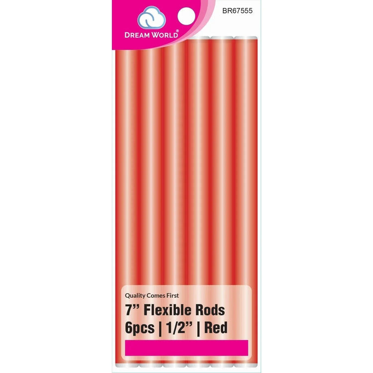 Brittny Rod Flex 7 Red 6Ct - 0.5 by BRITTNY