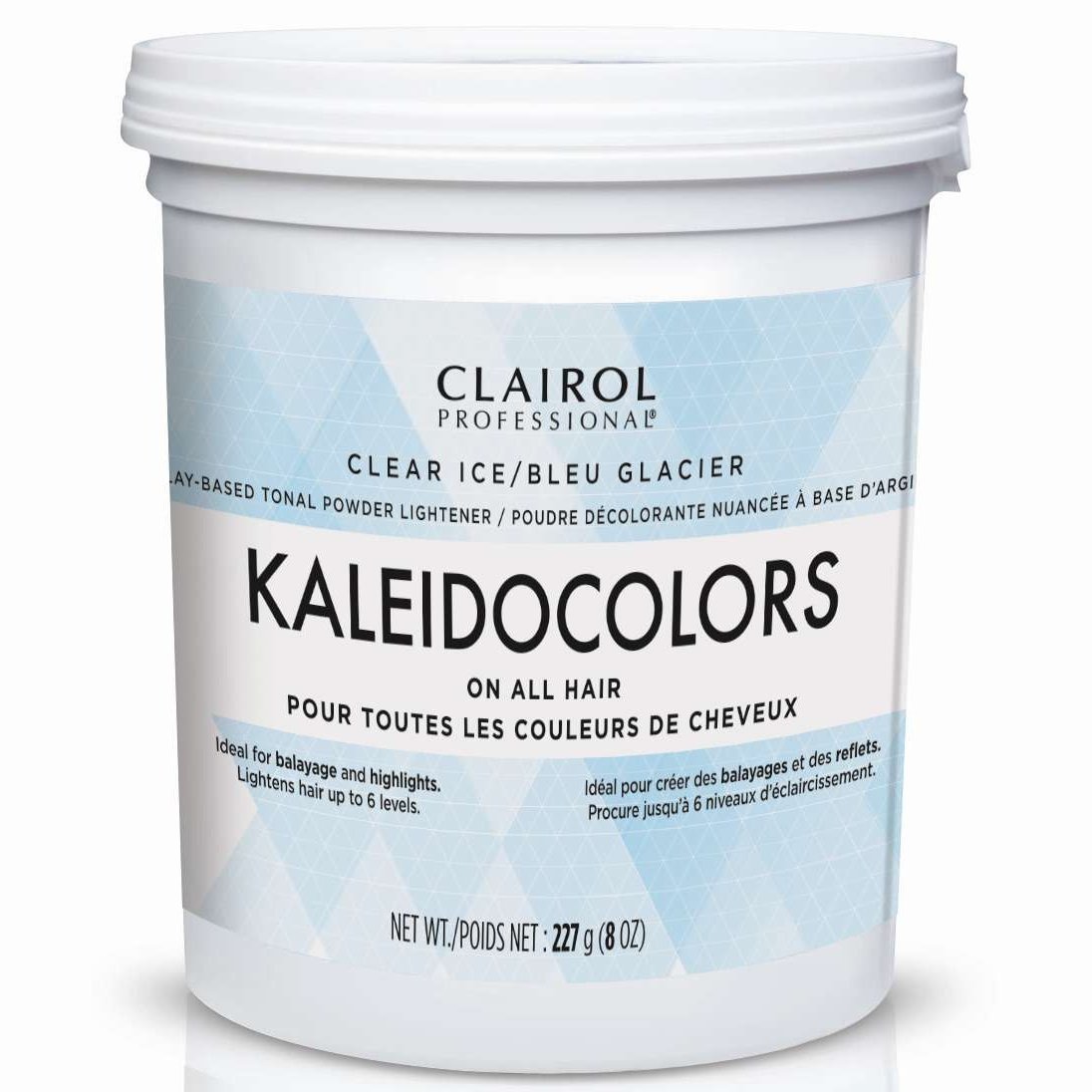 Clairol Professional Clear Ice Tonal Powder Lightner Kaleidocolors On All Hair Clairol Professional Clear Ice Tonal Powder Lightner Kaleidocolors On All Hair