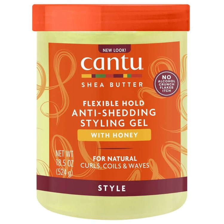 Cantu Shea Butter Maximum Hold Anti-Shedding Styling Gel With Honey by CANTU