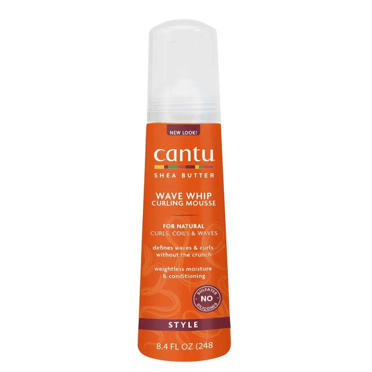 Cantu Shea Butter For Natural Hair Wave Whip Curling Mousse by CANTU