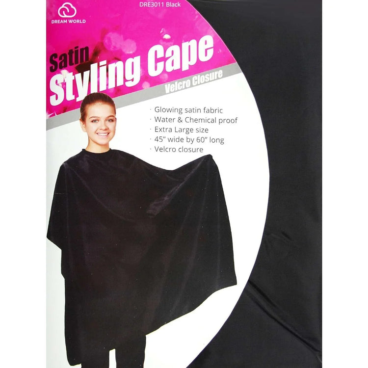 Dream Salon Wear -Styling Cape Satin by DREAM