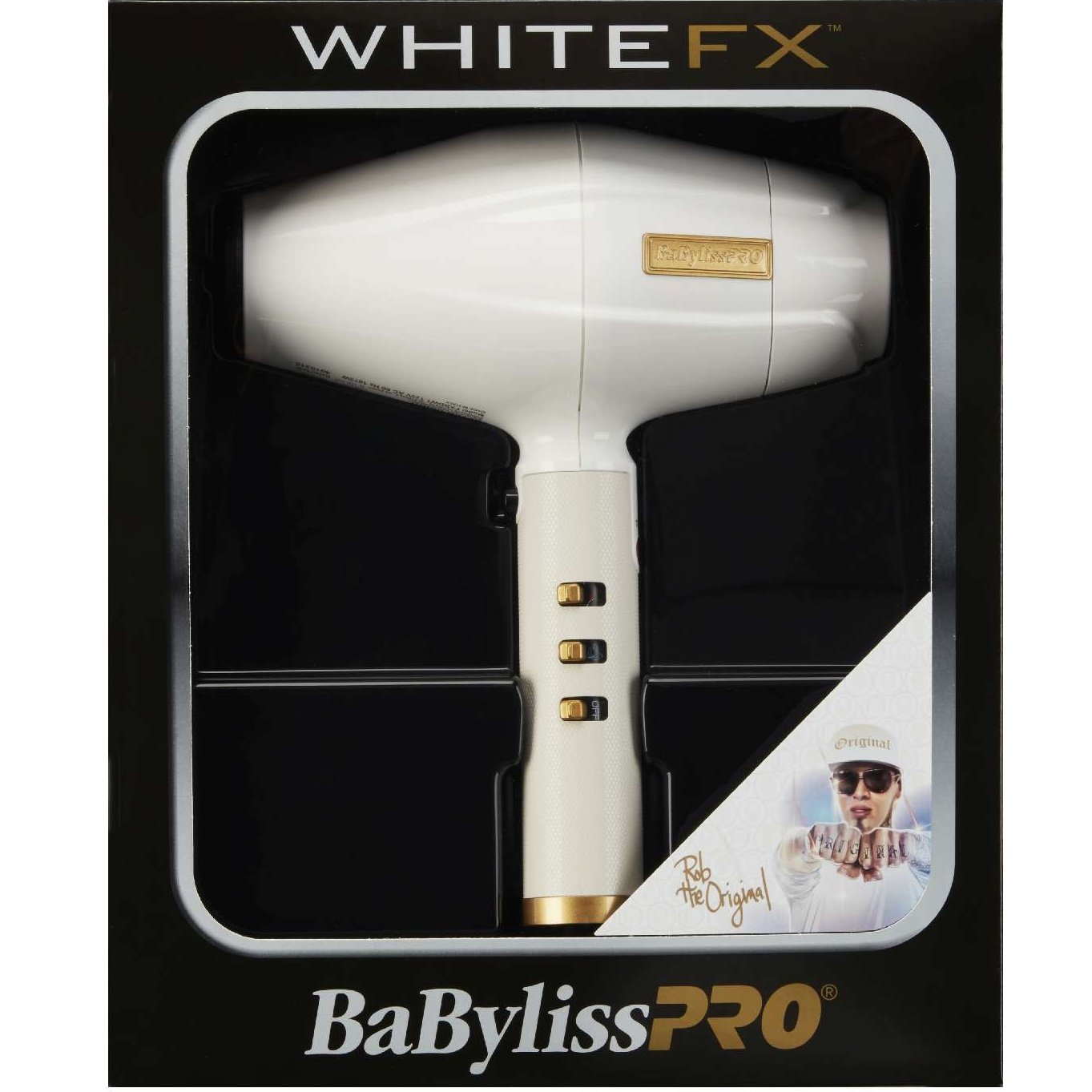 Babyliss 4Barber Influencer Edition Dryer White by BABYLISS