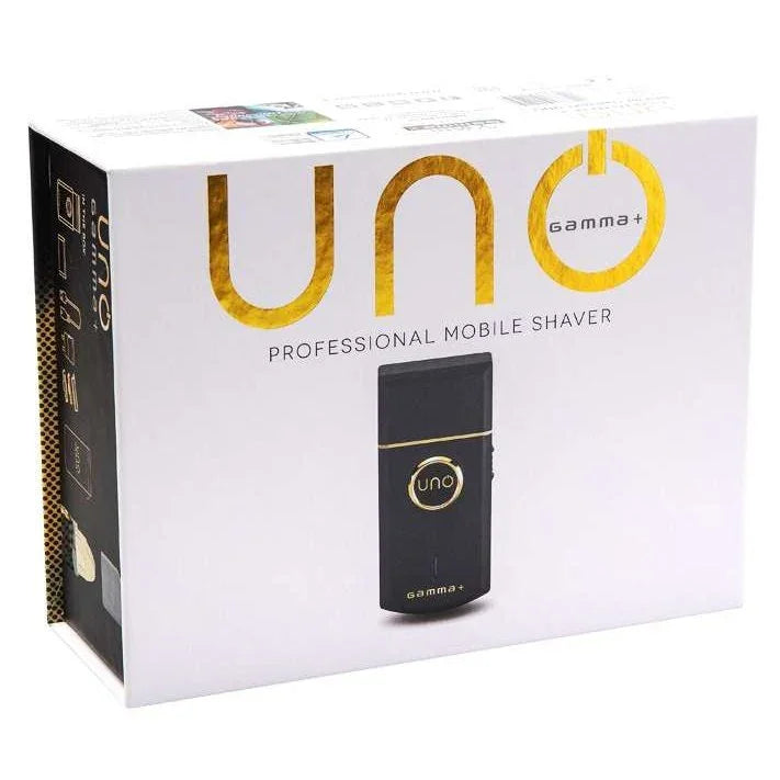 Gamma Uno Professional Single Foil Shaver Black by Gamma