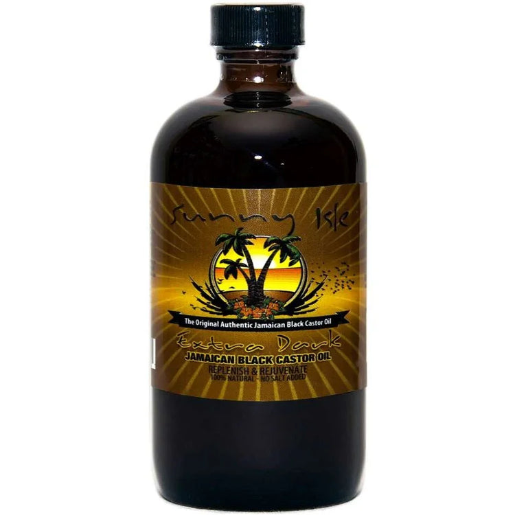 Sunny Isle Extra Dark Jamaican Black Castor Oil 8 oz. by Sunny Isle