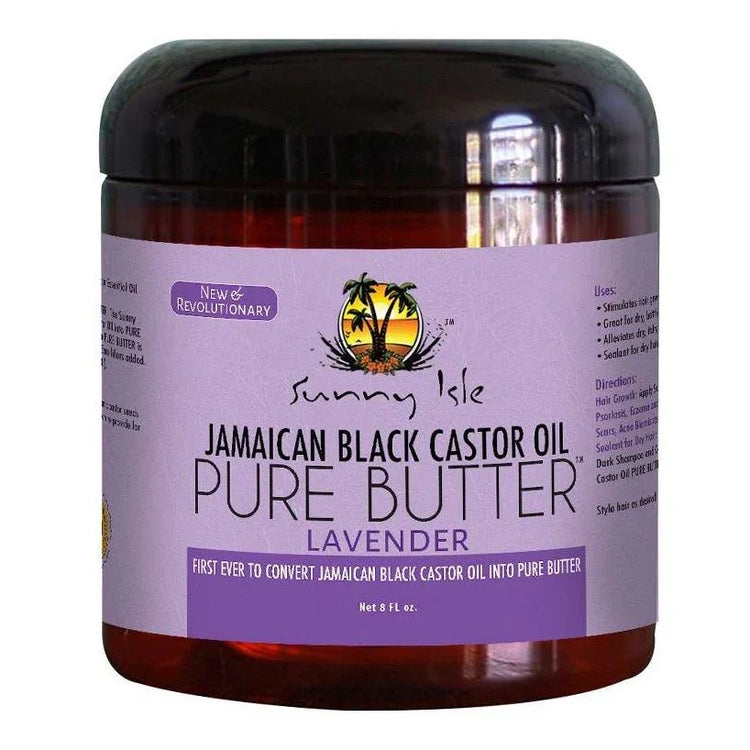 Sunny Isle Jamaican Black Castor Oil Pure Butter With Lavender by Sunny Isle