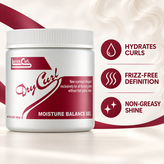 Moisture Balance Gel jar with Hydrates Curls and Frizz-Free icons
