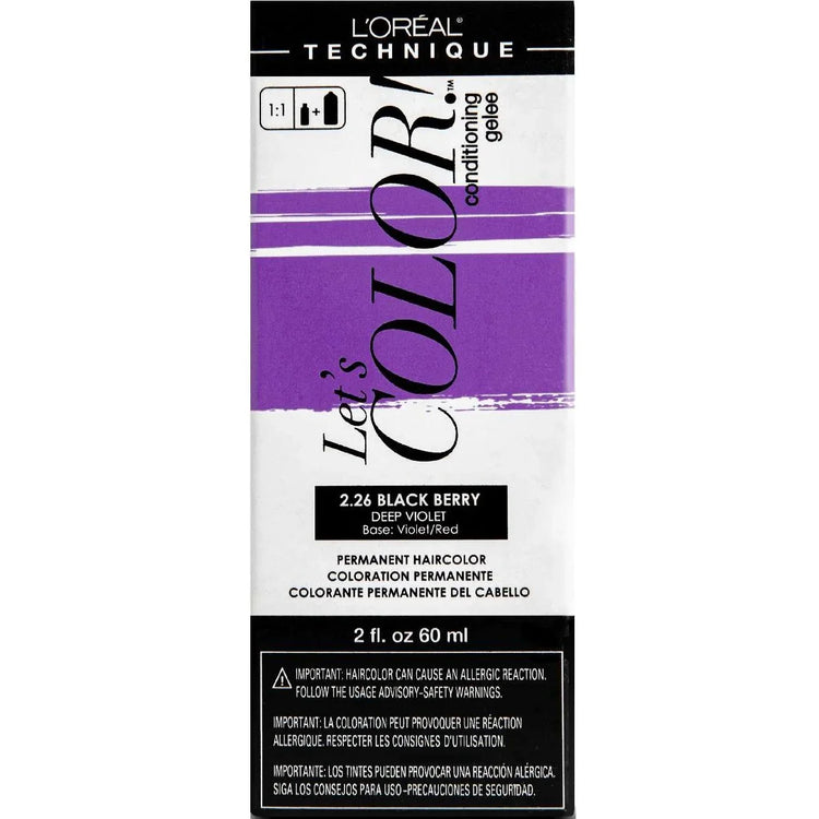 Loreal Lets Color 2.26 Black Berry by Lets Color