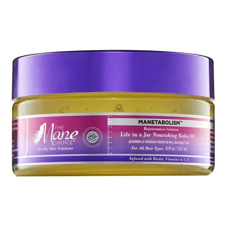 The Mane Choice Manetabolism Rejuvenation Solution Life In A Jar Nourishing Balm Oil by THE MANE CHOICE