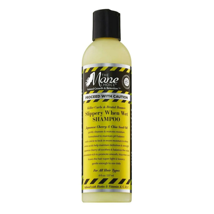 The Mane Choice Caution Killer Curls Slippery When Wet Shampoo by THE MANE CHOICE