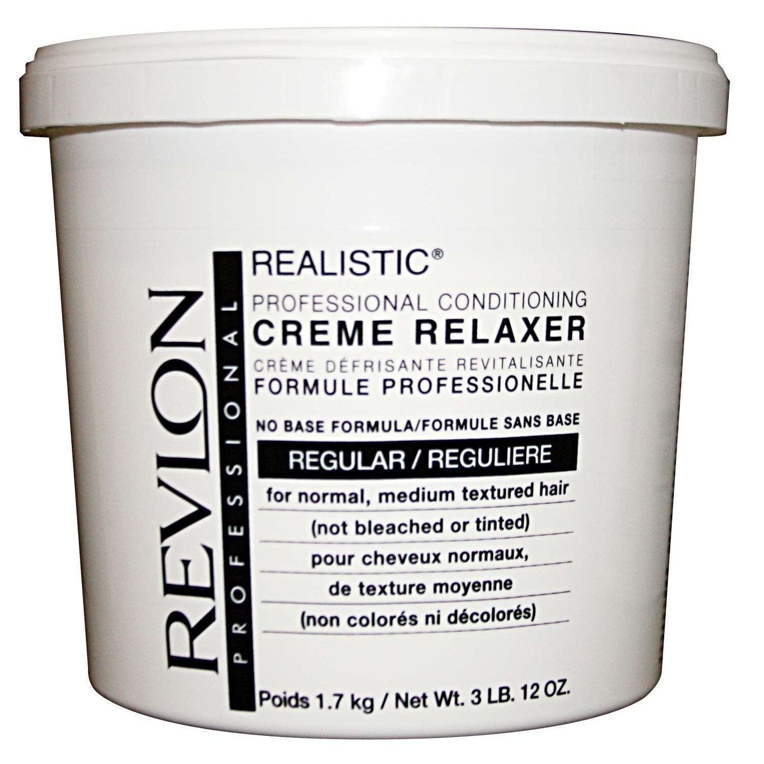 Revlon Realistic No Base Relaxer Reg Revlon Realistic No Base Relaxer Reg