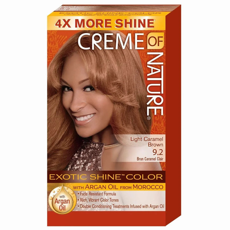 Creme Of Nature Exotic Gel Hair Color 09.2 Light Caramel Brown by CREME OF NATURE