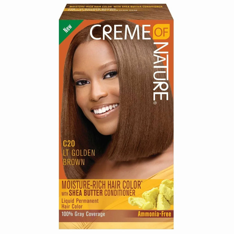 Creme Of Nature Liquid Hair Color 20 Lt Golden Brown by CREME OF NATURE
