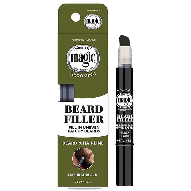 Magic Grooming Beard Filler Natural Black by MAGIC