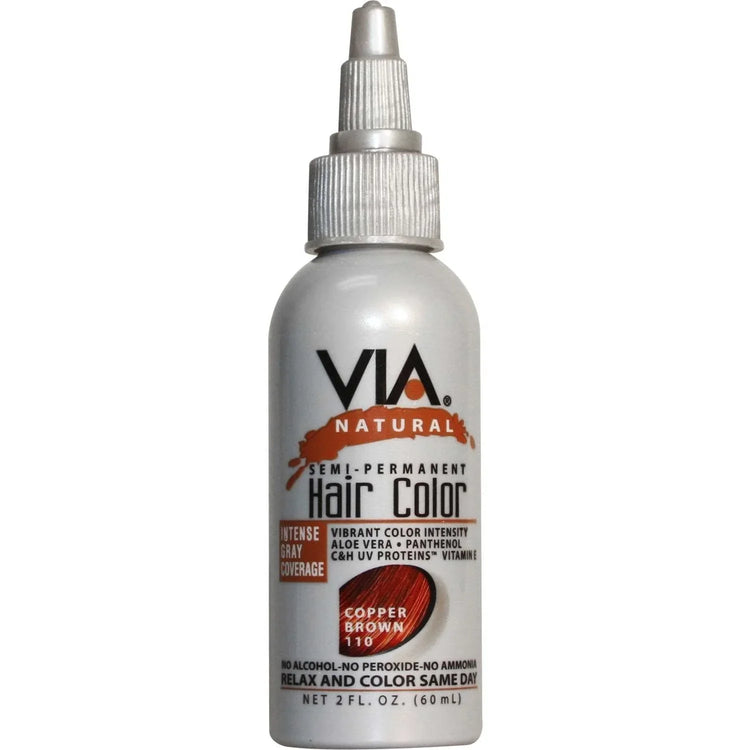 Via Natural Hair Color 110 Copper Brown by Via Natural