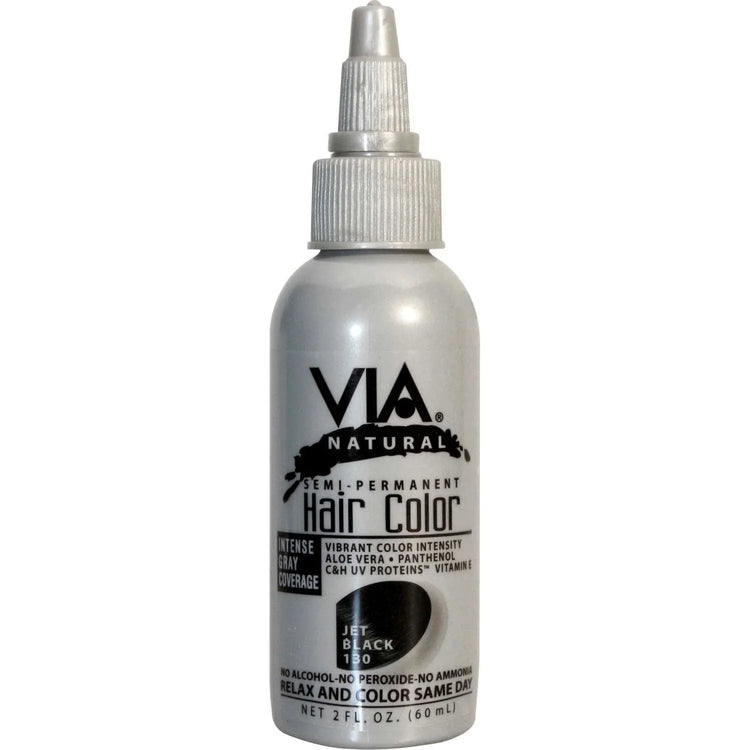 Via Natural Hair Color 130 Jet Black by Via Natural