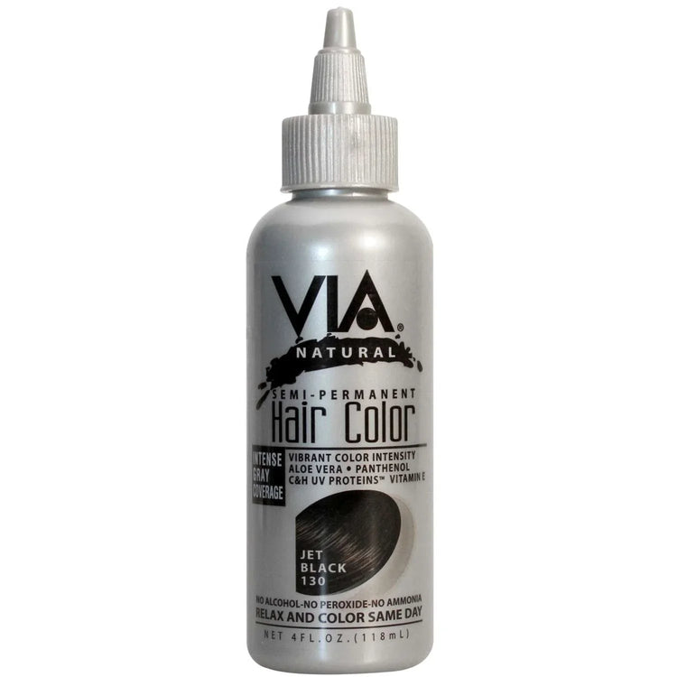 Via Natural Hair Color 130 Jet Black by Via Natural