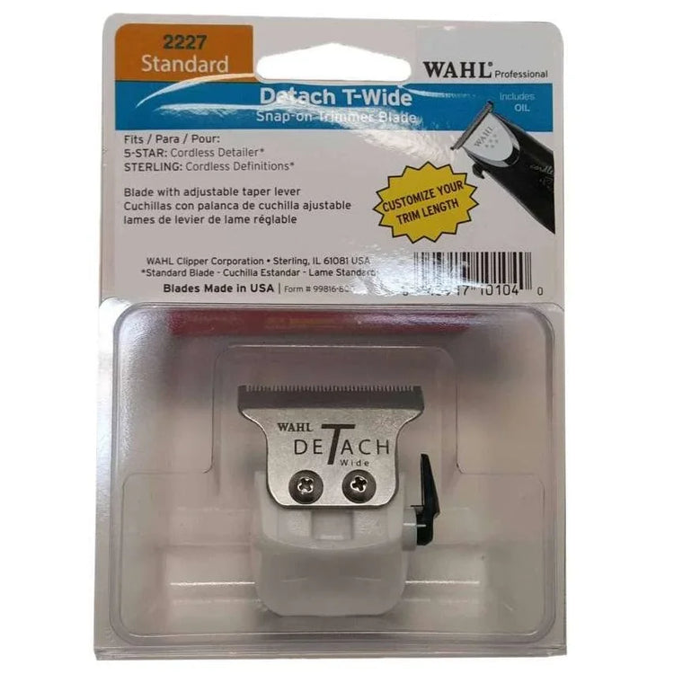 Wahl Trimmer Blade Detachable T-Wide For 5-Star Cordless Detailer by WAHL