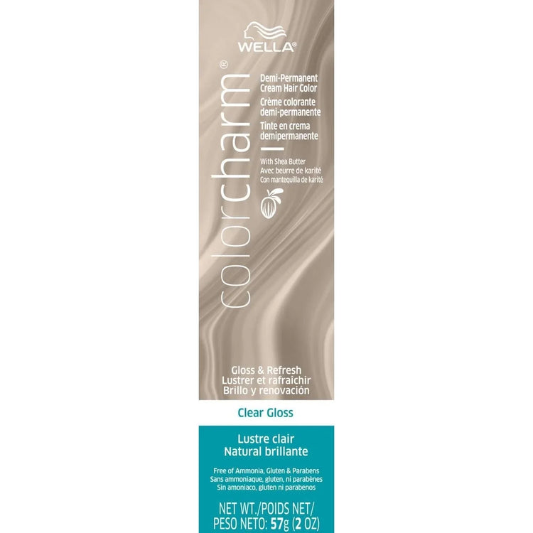 Wella Color Charm Demi-Permanent Cream Hair Color Clear Gloss by WELLA