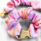 Empress Pink Buckle Scrunchie - Lunar New Year Áo Dài - No Snagging, No Tangles