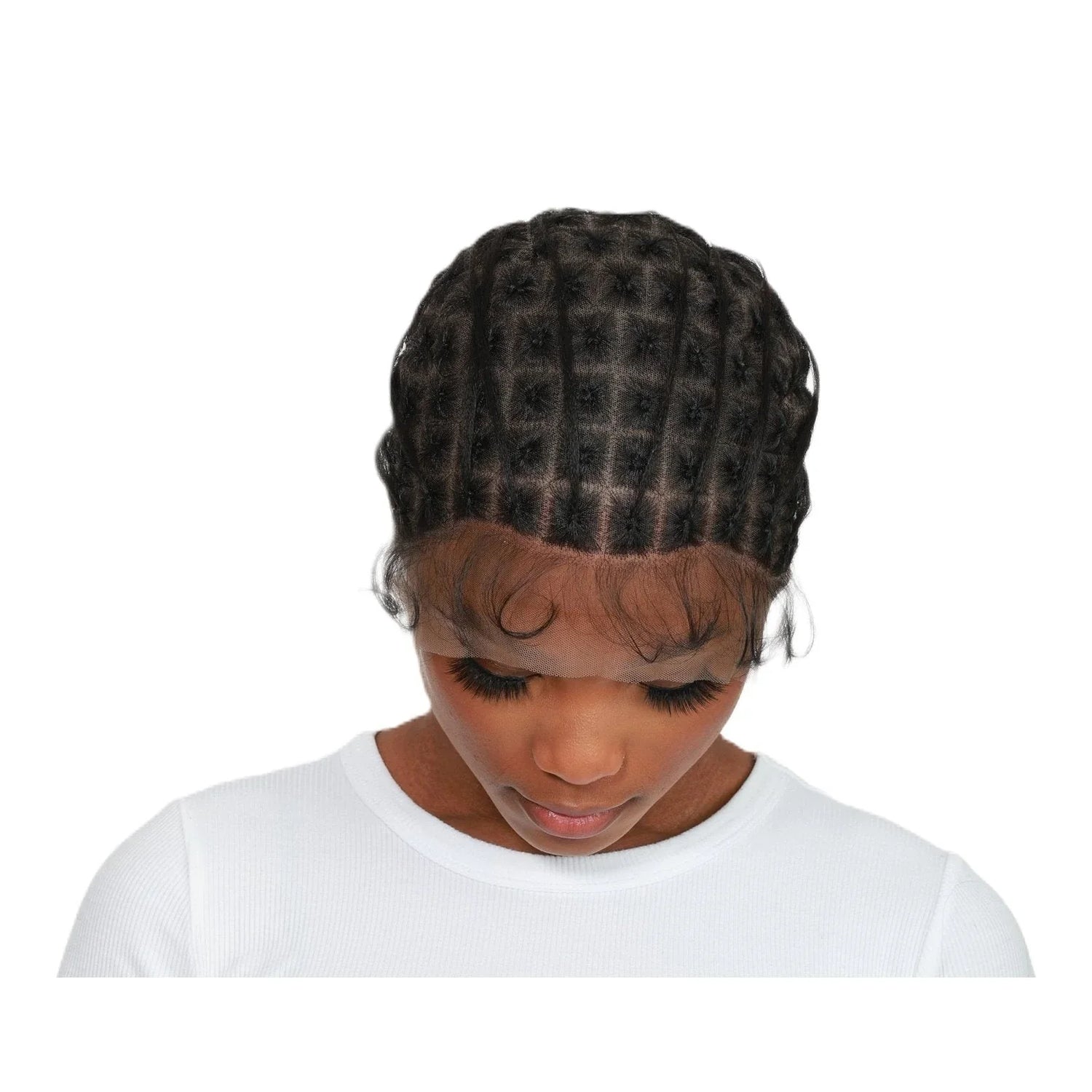 Queen B Pre-Knot Full Lace Cap - 99 Knots by Queen B