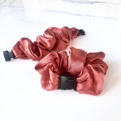 Warm Collection Buckle Scrunchies - No Snagging, No Tangles