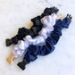 Power Trio - 3-Pack Neutral Buckle Scrunchies Bundle - No Snagging, No Tangles