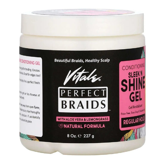 Vitale Perfect Braids Sleek Shine Gel Regular Hold