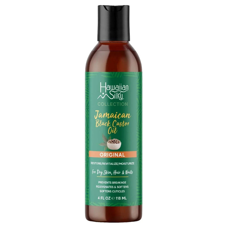 Hawaiian Silky Jamaican Black Castor Oil Original 4 Oz by Hawaiian Silky