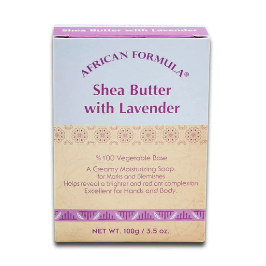 African Formula Shea Butter With Lavander Soap 3.5 Oz