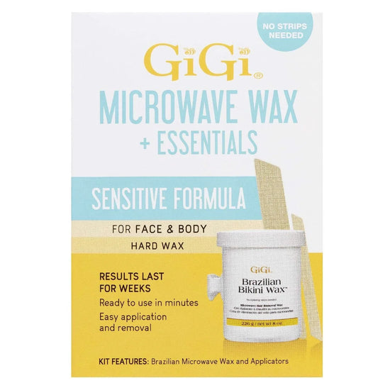 Gigi Sensitive Microwave Wax Essentials Kit by GiGi