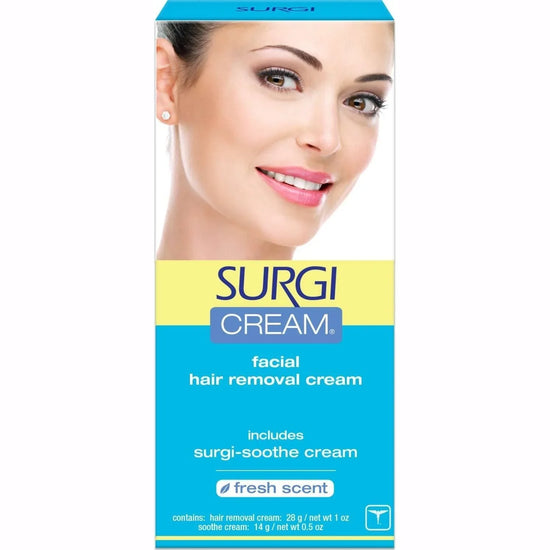 Surgi Facial Hair Removal Cream Fresh Scent 1.0 Oz by Surgi