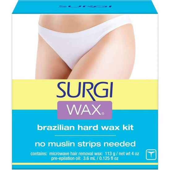 Surgi Brazilian Hard Wax Kit 4.0 Oz by Surgi