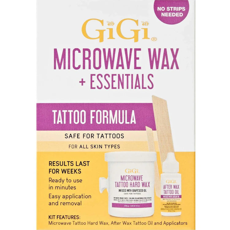 Gigi Tattoo Microwave Wax Essentials Kit by GiGi
