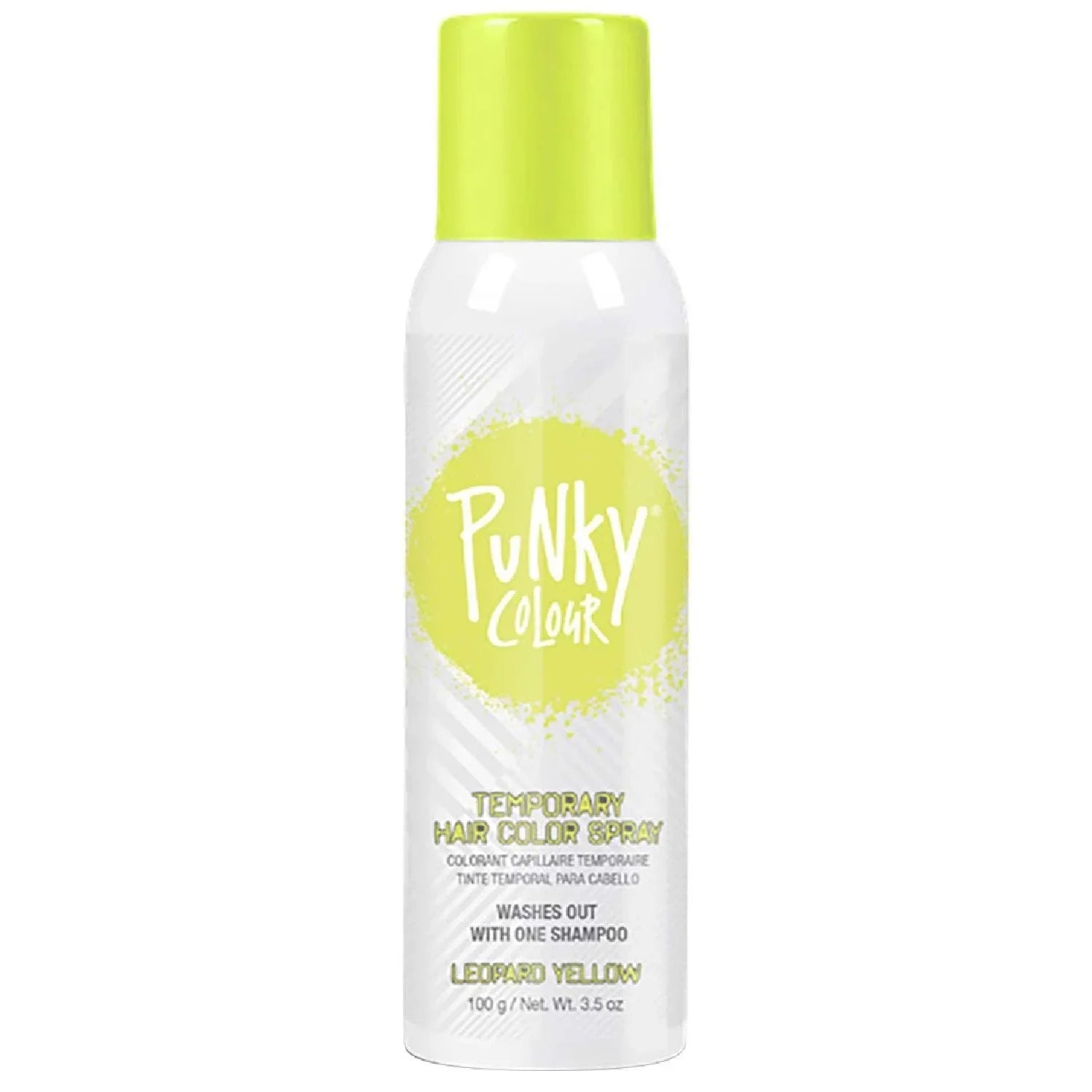 Punky Colour Temporary Color Highlight Spray Leopard Yellow 3.5 Oz by Punky