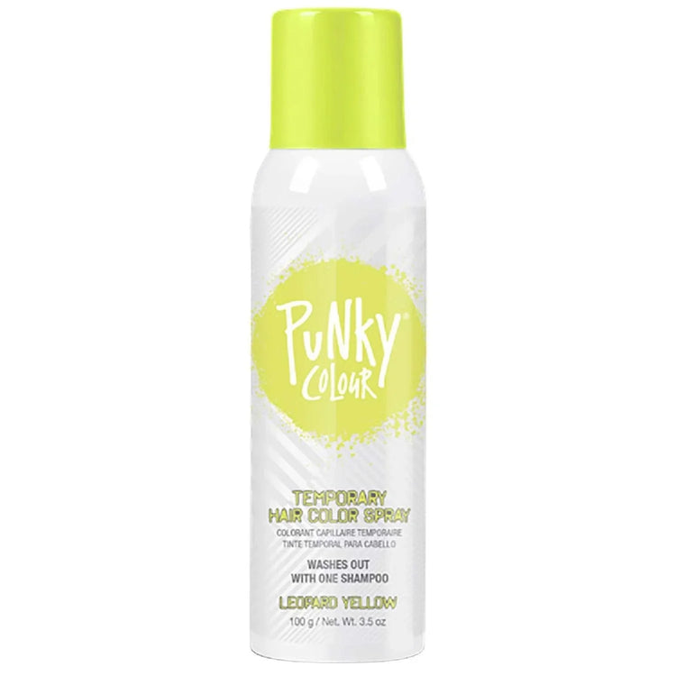 Punky Colour Temporary Color Highlight Spray Leopard Yellow 3.5 Oz by Punky