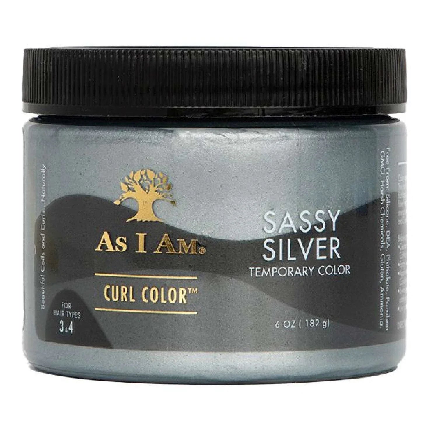 As I Am Curl Color Temporary Sassy Silver 6 Oz by As I Am