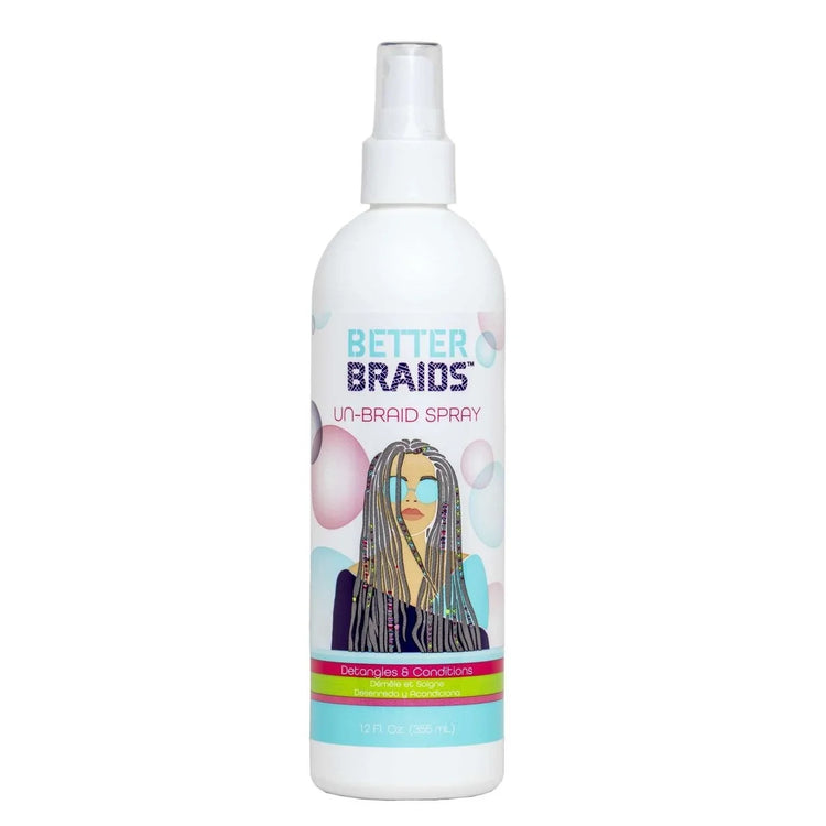 Better Braids Un-Braid Spray 12 Oz by Better Braids