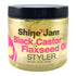 Ampro Shine N Jam Black Castor Flaxseed Oil Styler Gel 16 Oz by Ampro