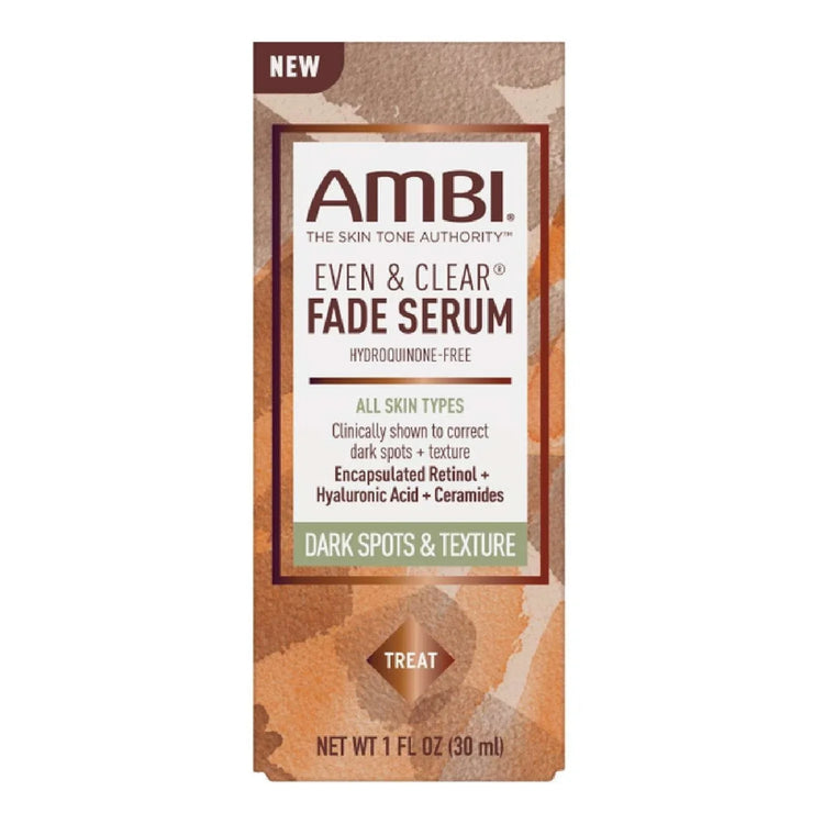 Ambi Even Clear Fade Serum Retinol 1 Oz by AMBI
