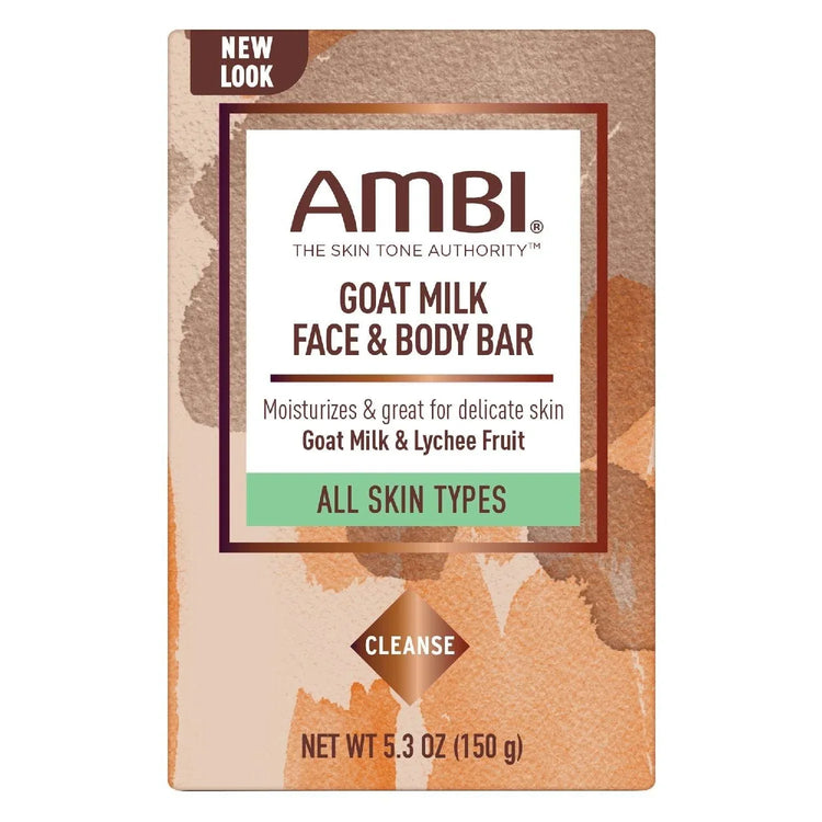 Ambi Goat Milk Face Body Bar 5.3 Oz by AMBI