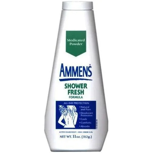 Ammens Medicated Powder Scented Fresh 11 Oz by Ammens
