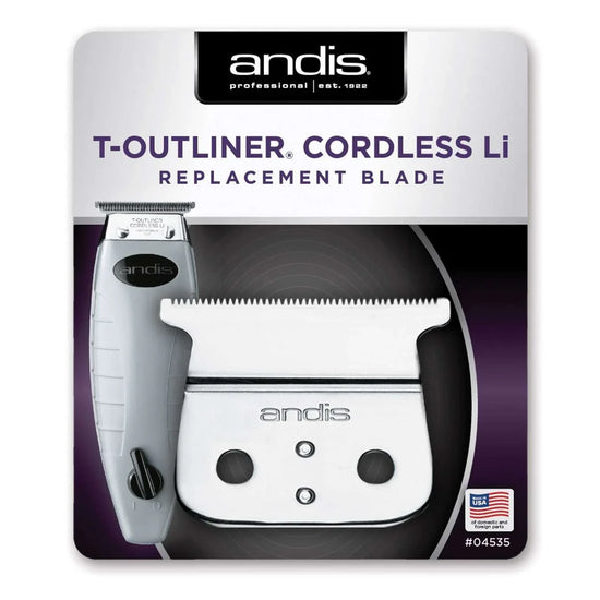 Andis T-Outliner Cordless Li Replacement T-Blade Carbon Steel by Andis