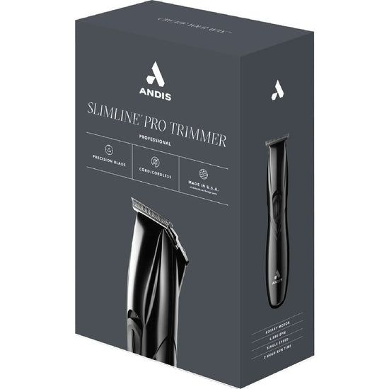 Andis Professional Slimline Pro Li T-Blade Trimmer Black by Andis