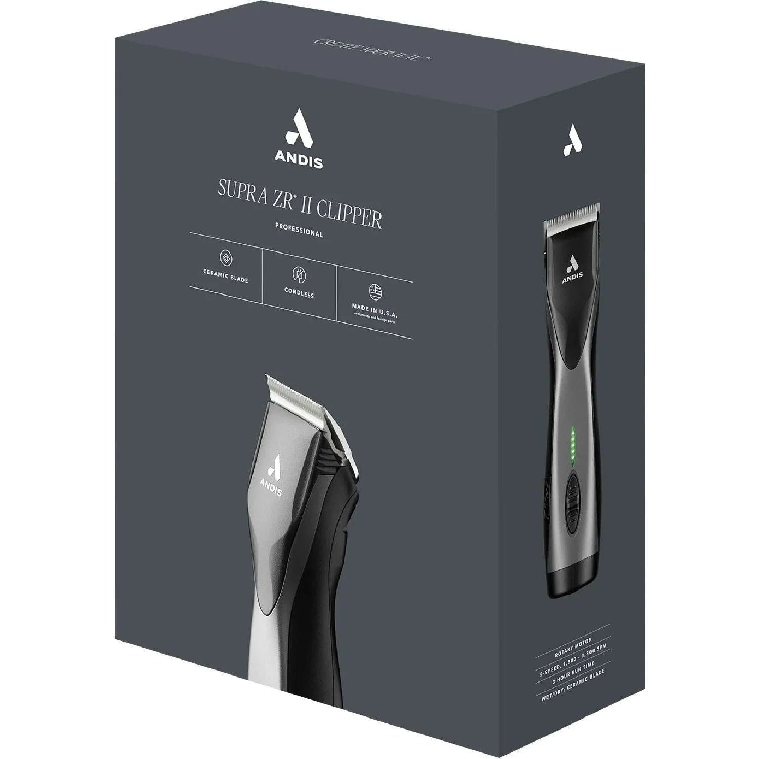Andis Professional Supra Zr Ll Blade Clipper by Andis