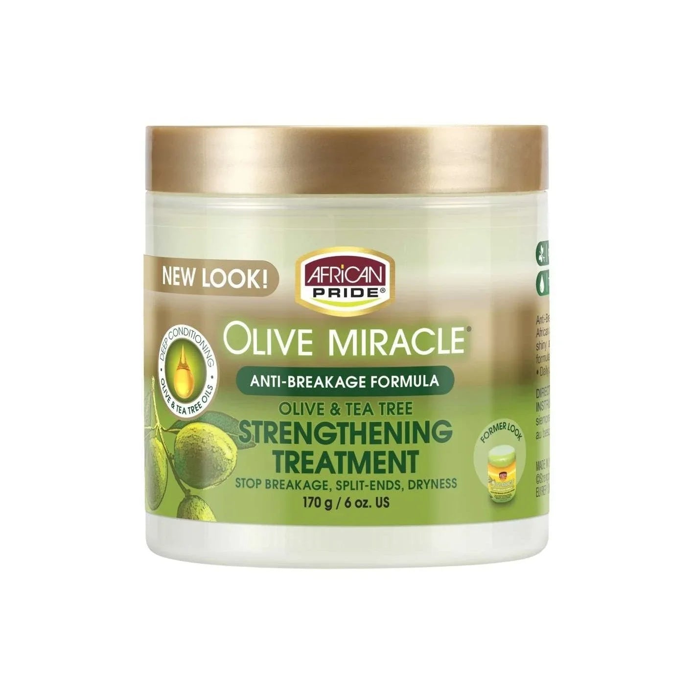 African Pride Olive Miracle Strengthening Treatment 6 Oz by African Pride