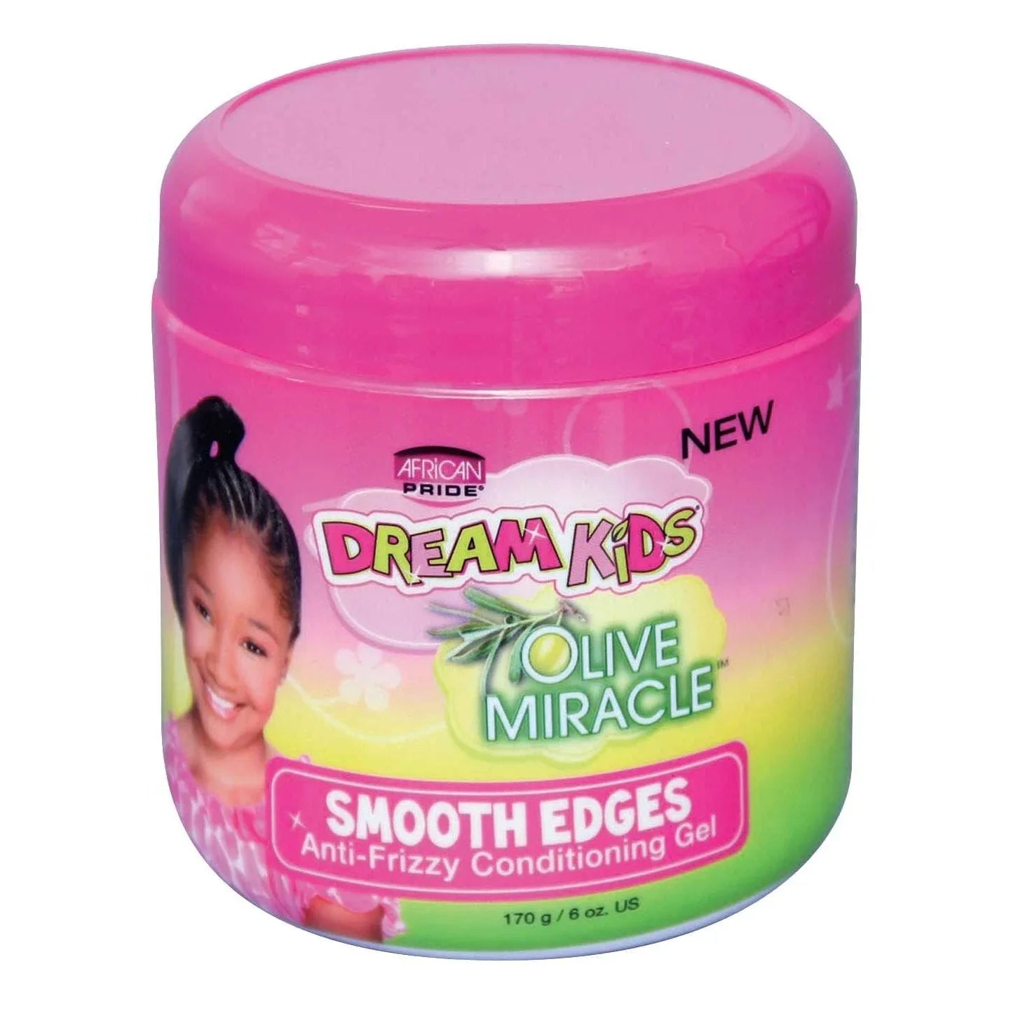 African Pride Dream Kids Olive Miracle Smooth Edges 6 Oz by African Pride