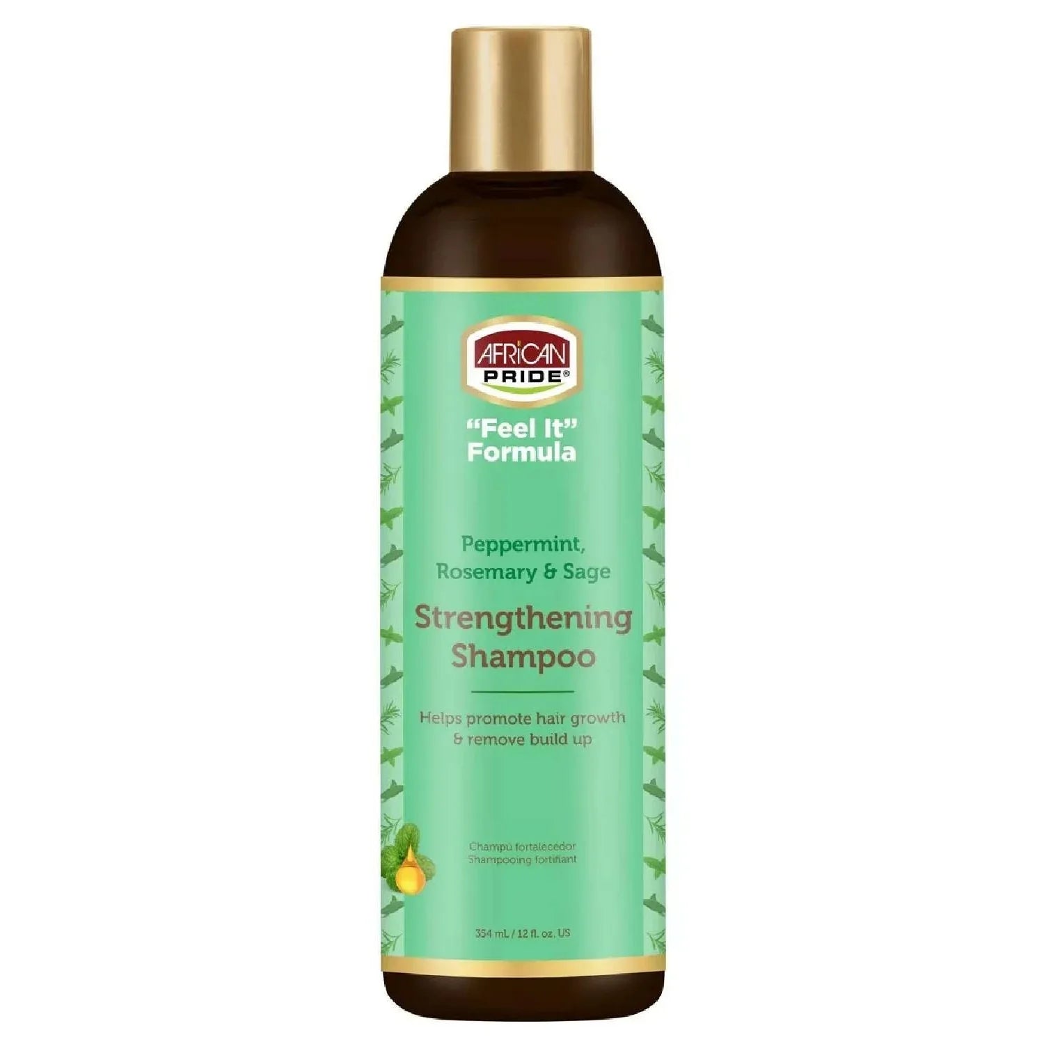 African Pride Feel It Peppermint/Rosemary Shampoo by African Pride