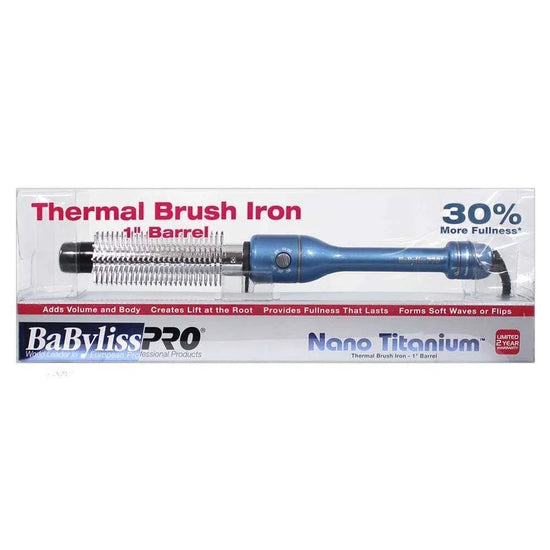 Babylisspro Nano Titanium Thermal Brush Iron by BaByliss