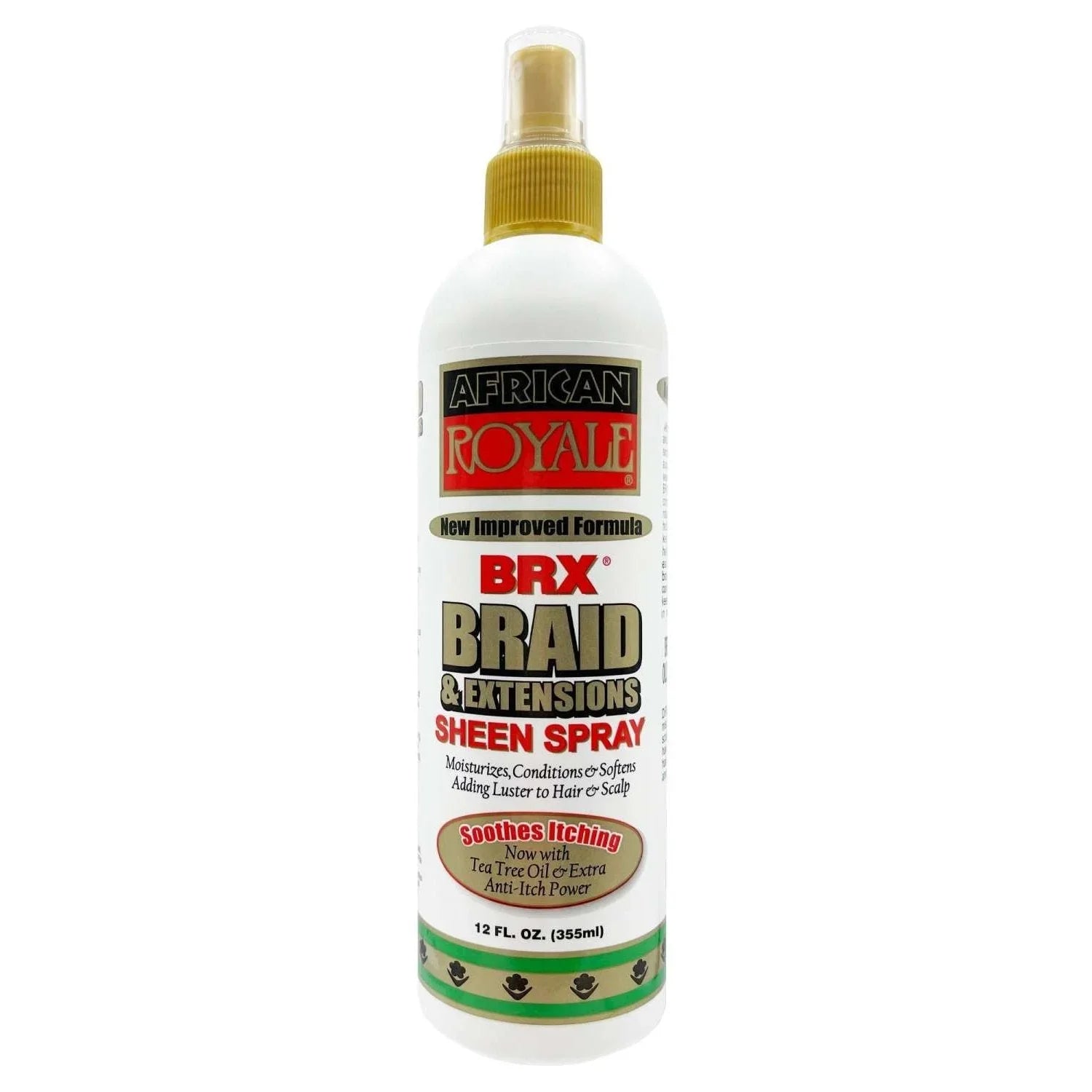 African Royale Braid Sheen Spray 12 Oz by African Royale