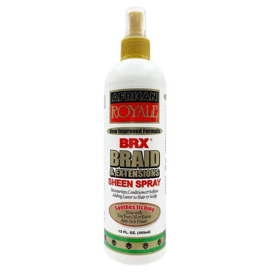 African Royale Braid Sheen Spray 12 Oz by African Royale